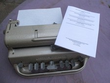 Perkins Brailler Perforierten