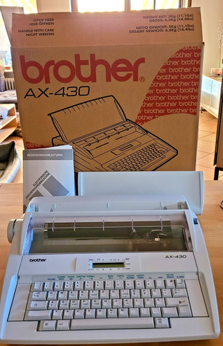 Schreibmaschine brother 430 - brother, ax-430