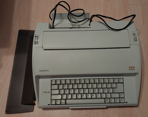 Schreibmaschine aeg olympia - schreibmaschine,