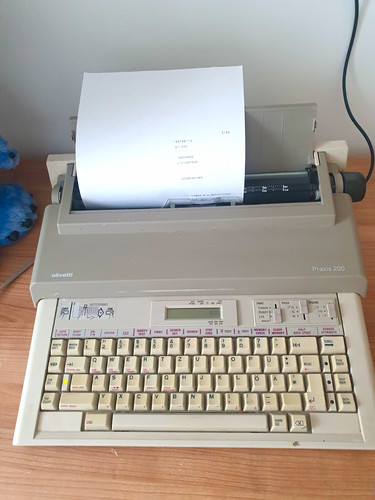 Olivetti praxis 200 - olivetti,