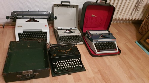 Set schreibmaschinen - set, 4