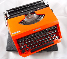 VINTAGE DESIGN ROT/ORANGE