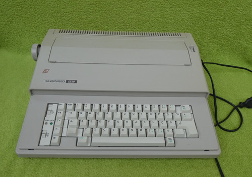 Elektrische schreibmaschine - elektrische,